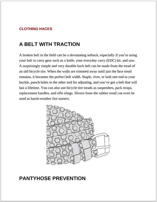 Survival Hacks PDF EBOOK