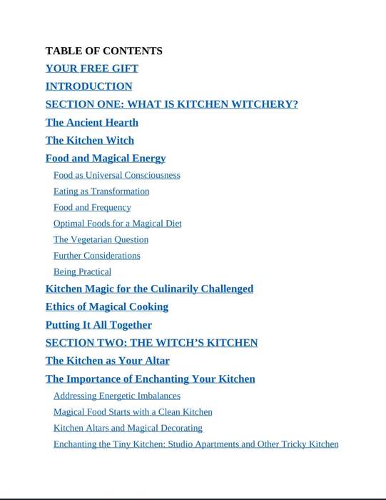 Wicca Kitchen Witchery PDF EBOOK