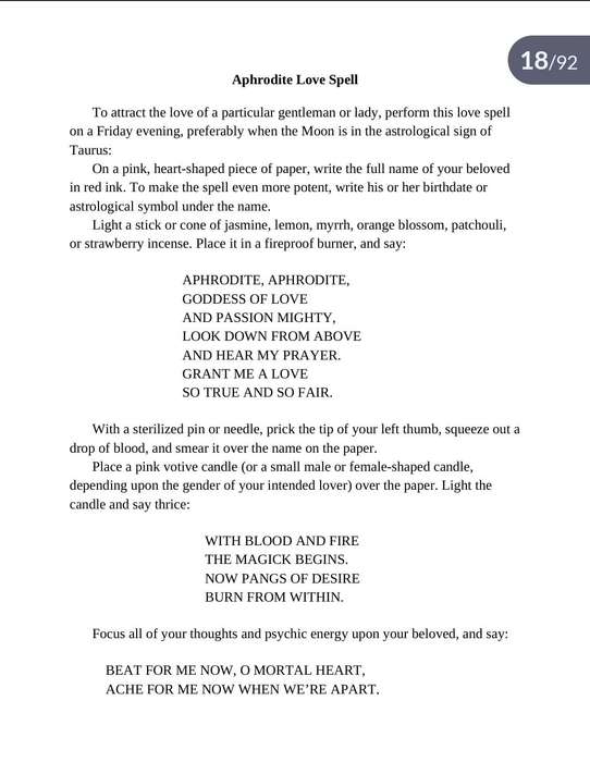The Wicca Spellbook PDF EBOOK