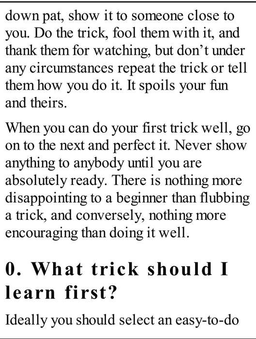 101 Easy-To-Do Magic tricks BIG TEXT PDF EBOOK