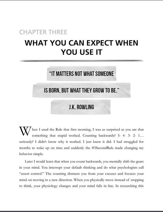 The 5 second Rule PDF EBOOK