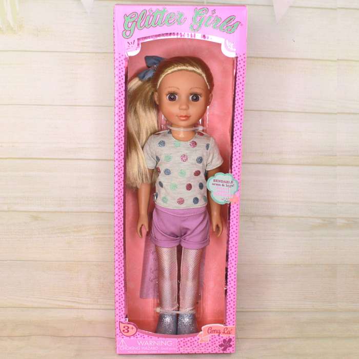 Glitter Girl Doll - Amy Lu - 14.5 inch