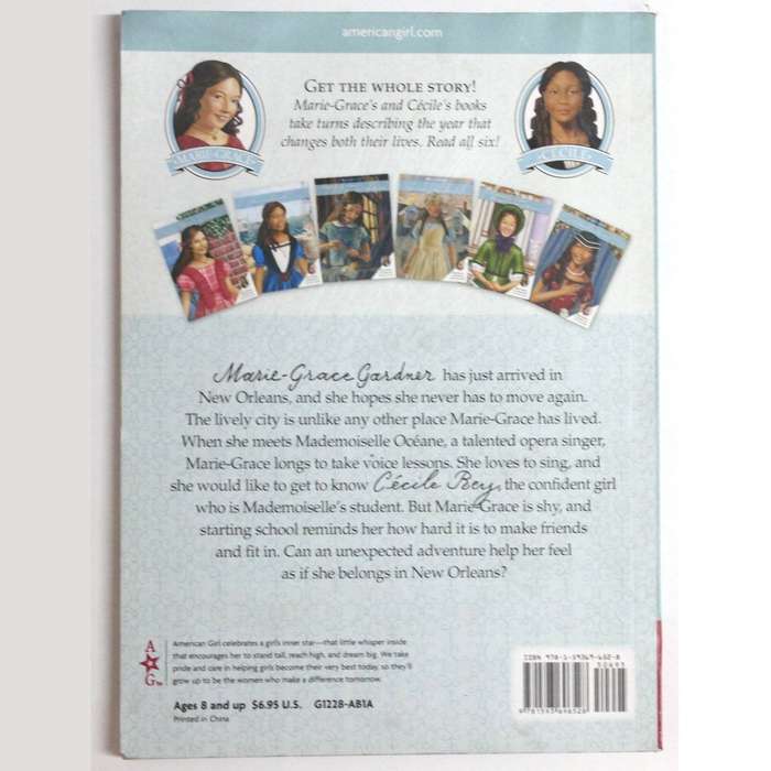 American Girl Doll Book - Meet Marie-Grace