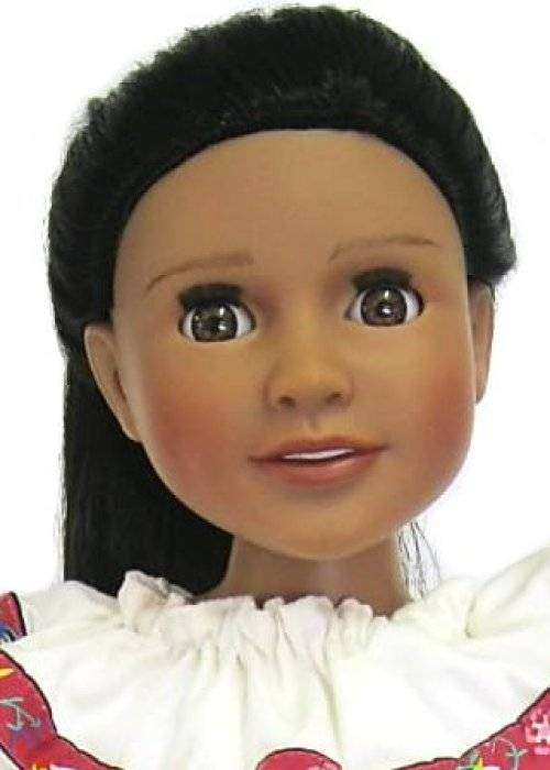 Via-E Dollfriend - Kewanee - 18 inch Slim Vinyl Doll