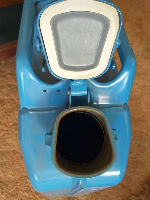 20 L Blue metal water jerry can as used by NATO forces (Pro Quip)
