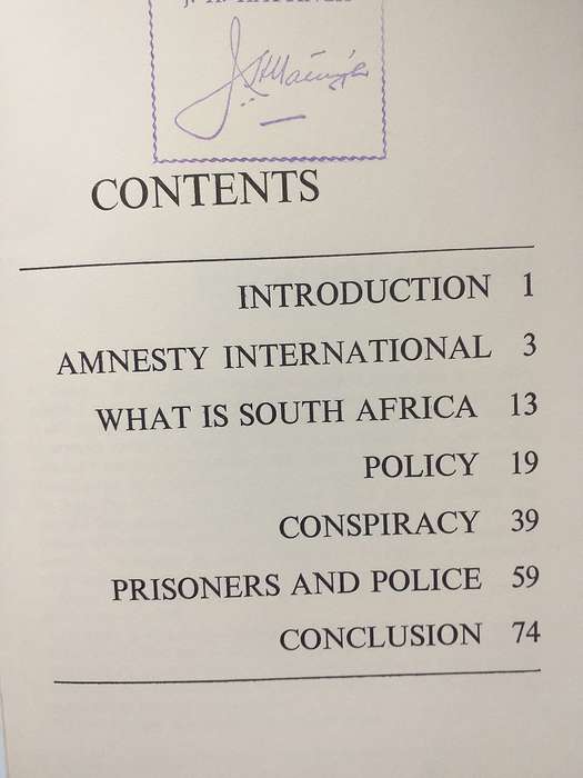 Amnesty for Terrorism (SA Department of Information)