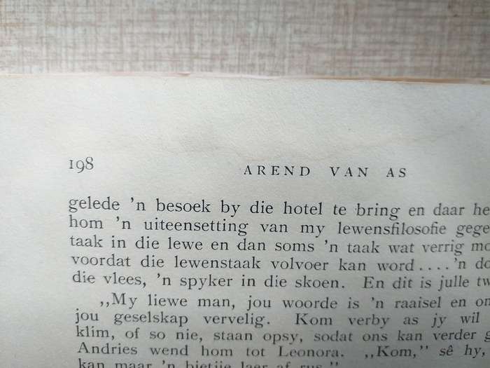 Arend van As (Cor Dirks) GETEKEN OUTEUR