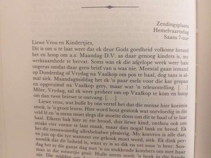 Briewe uit ou Transvaal (Jan Hoogeveen)