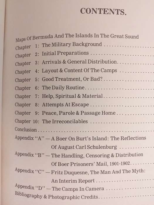 Boer prisoners of War in Bermuda (Colin Benbow)