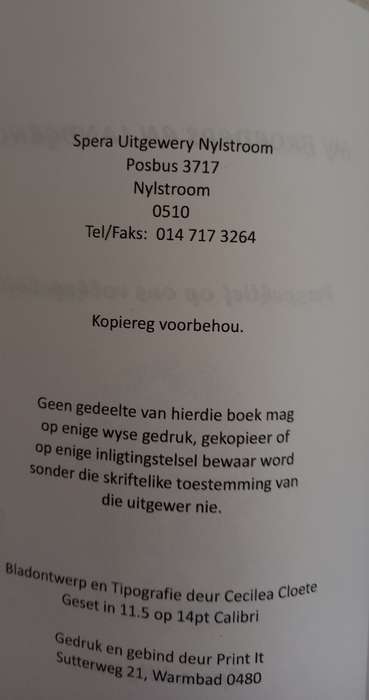 My broeders en landgenote (1838 Bloedrivier Gelofte) (Prof H van der Wateren)