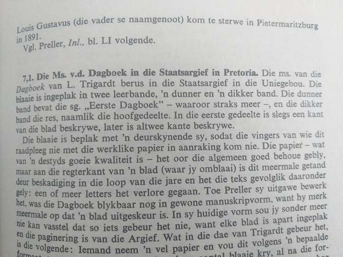 Dia dagboek van Louis Trichardt (Prof TH le Roux)