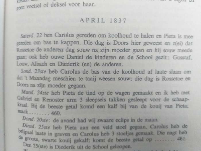 Dia dagboek van Louis Trichardt (Prof TH le Roux)