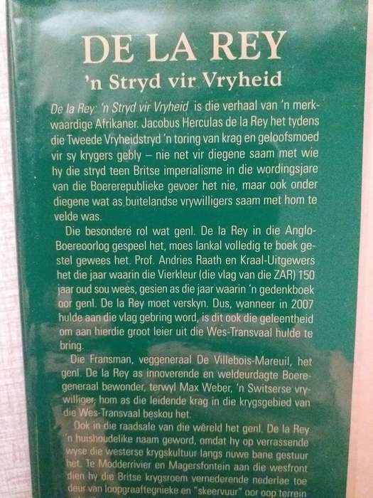 De la Rey 'n Stryd vir Vryheid (AWG Raath) Erwe van ons vaadre nr 3