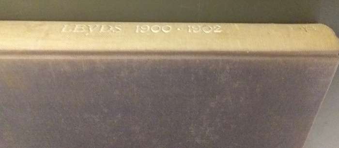 Dr WJ Leyds Vierde Verzameling Correspondentie 1900-1902 Deel 1 Tweede Band