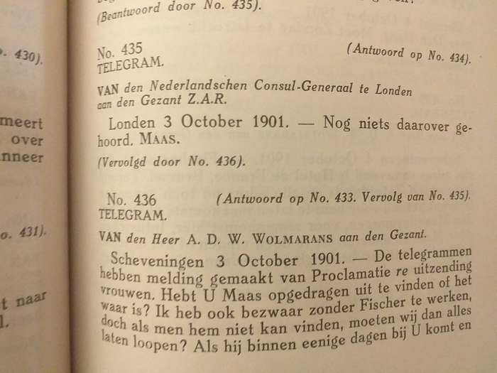 Dr WJ Leyds Vierde Verzameling Correspondentie 1900-1902 Deel 1 Tweede Band