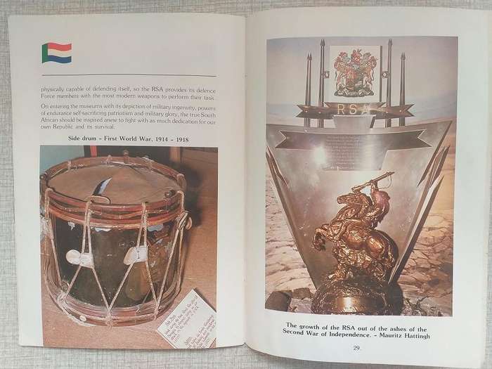 Fort Schanskop Military Museum booklet