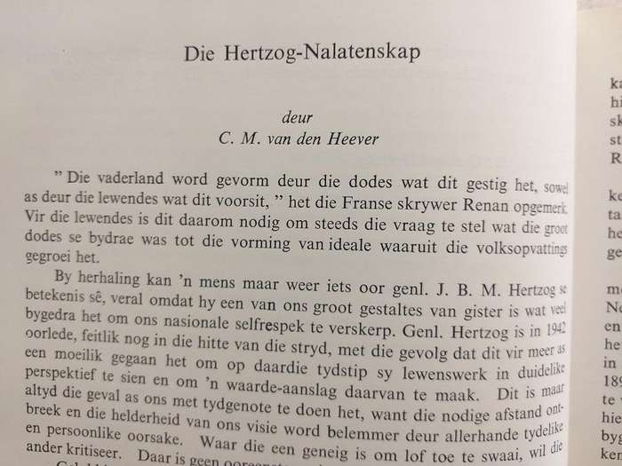 Gedenkboek vir Generaal Hertzog (PJ Nienaber et al)