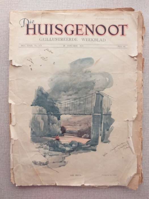 Huisgenoot 1939 *** GEHAWENDE TOESTAND ***