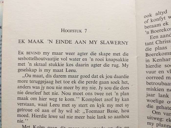Kalahari Mac I Een (Freddie Macdonald)
