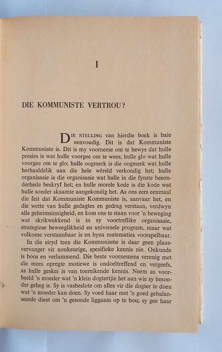 Jy kan die kommuniste vertrou (om kommuniste te wees) (Dr Fred Schwarz)