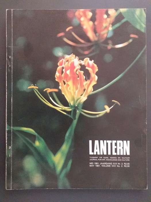 Lantern Tydskrif Magazine Mei 1981 vol 30 nr 2