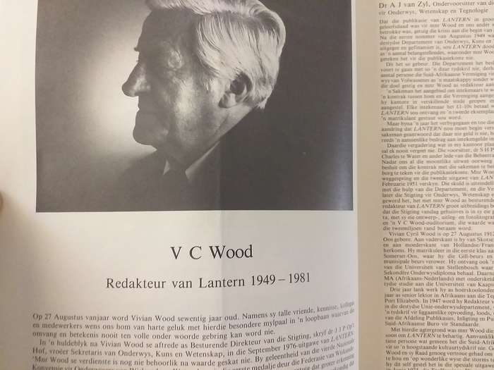 Lantern Tydskrif Magazine Julie 1982 vol 31 nr 3