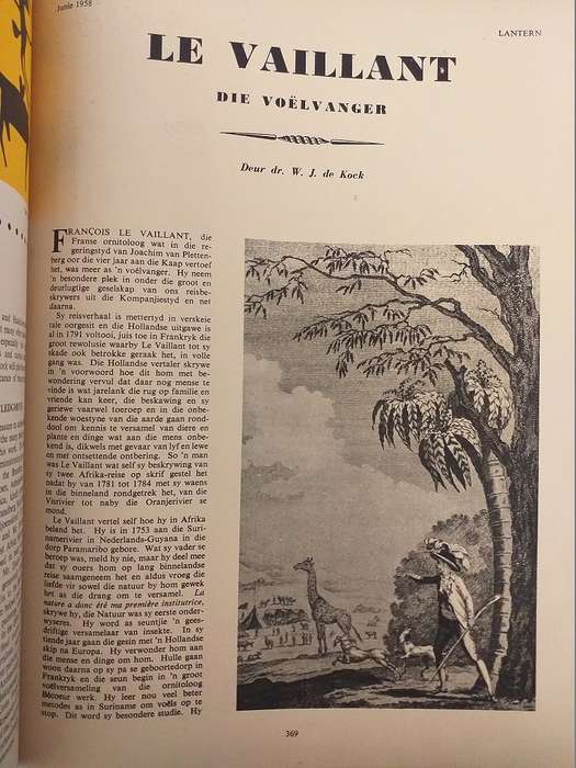 Lantern Tydskrif Magazine Apr Jun 1958 vol 7 nr 4