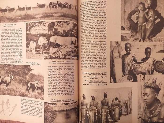 Lantern Tydskrif Magazine Okt 1957 vol 7 nr 1 South West Africa Land of promise