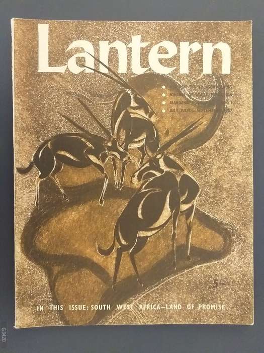 Lantern Tydskrif Magazine Okt 1957 vol 7 nr 1 South West Africa Land of promise