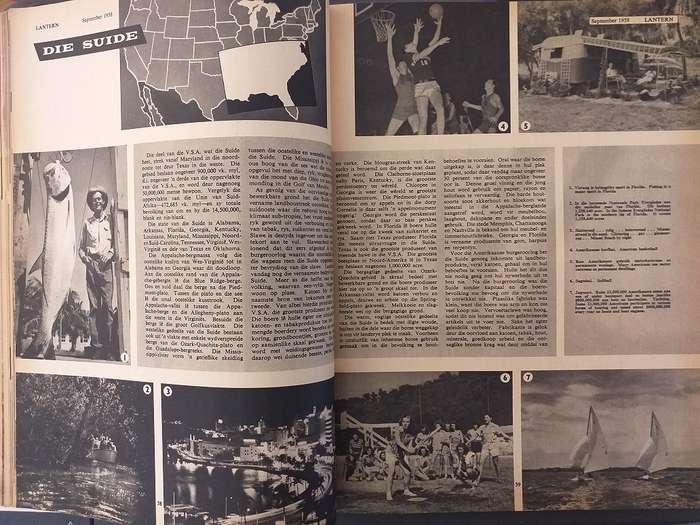 Lantern Tydskrif Magazine Jul - Sept 1958 vol 8 nr 1 Spotlight on the USA