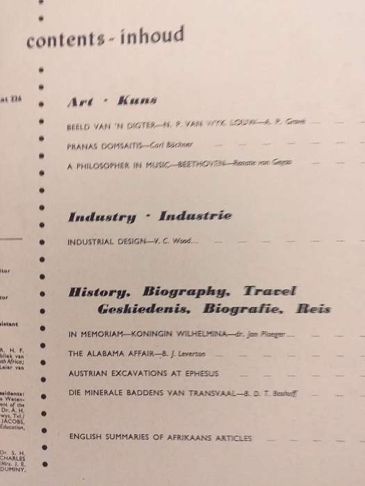 Lantern Tydskrif Magazine Jun 1963 vol 12 nr 4