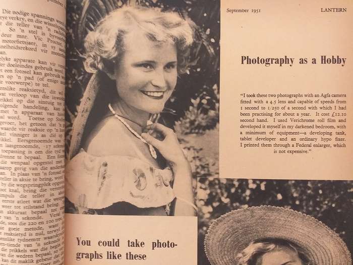 Lantern Tydskrif Magazine Sept 1951 vol 1 nr 4