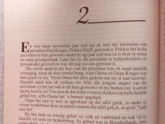 Laslapherinneringe van die Driejarige Oorlog (Gezina du Plessis)