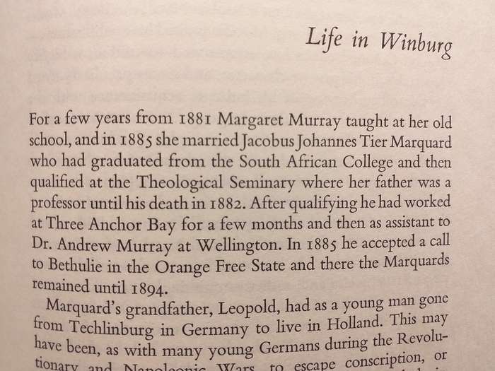 Letters from a Boer parsonage during the Anglo Boer War (Margaret Marquard)