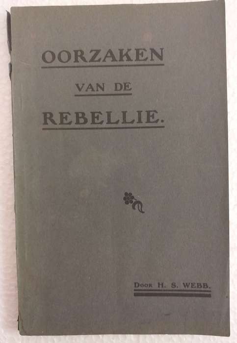 Oorzaken van de Rebellie door HS Webb