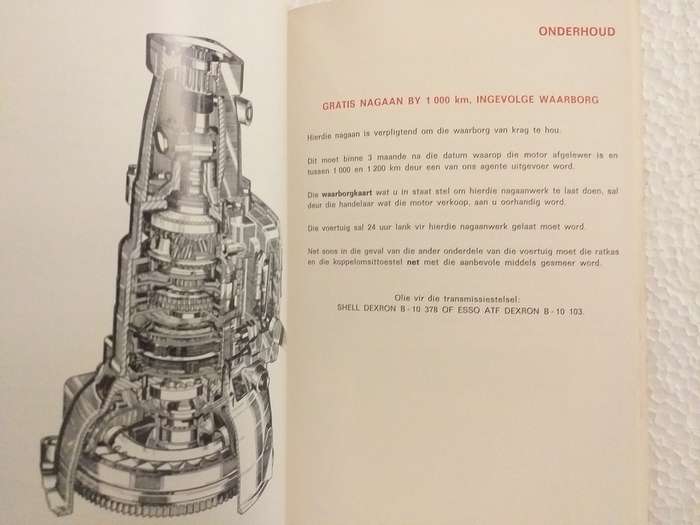 Peugeot 404 Sedan Instruksiehandleiding / Instruction manual