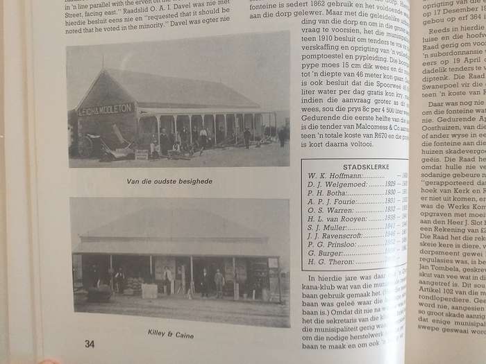 Reitz Eeufeesgedenkboek 1889-1989 (Dr HB Koen)