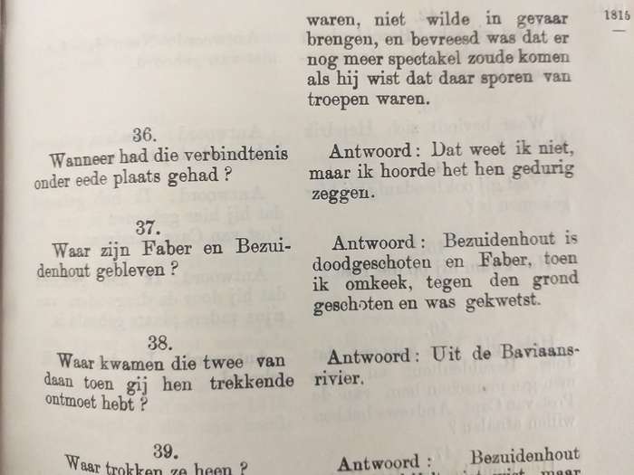 Slachtersnek 1815 door HCV Leibbrandt (1902)