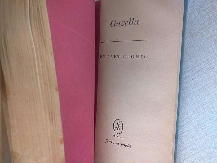 Stuart Cloete 2 books bound as one: The curve and the tusk & Gazella