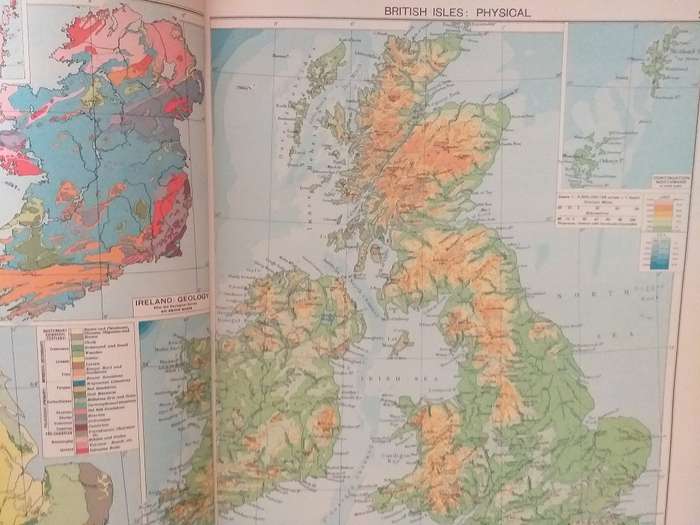 The Library Atlas (Goodall & Darby) LARGE BOOK 1947