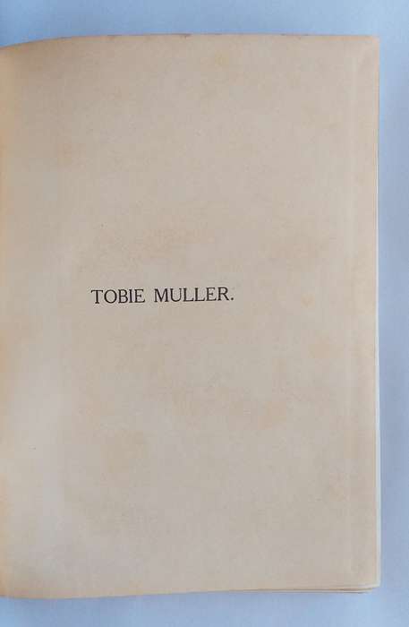 Tobie Muller 'n Inspirasie vir jong Suid Afrika (1925)