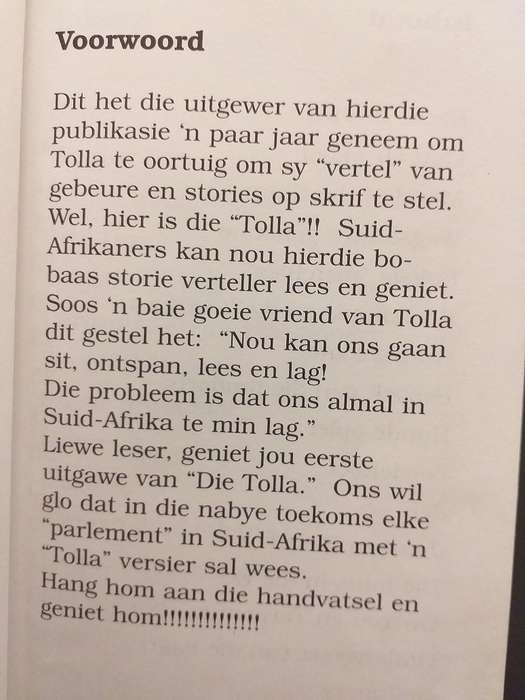 Tolla Sit Ontspan Lees en Lag