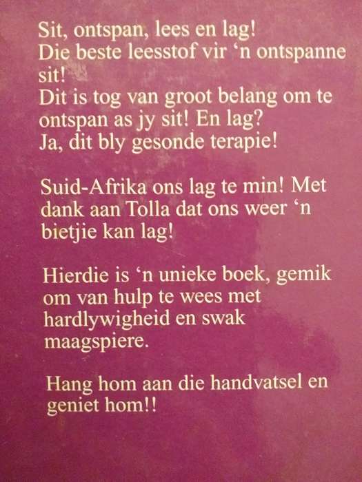 Tolla Sit Ontspan Lees en Lag