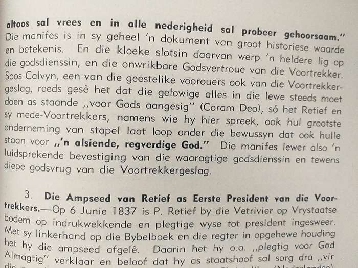 Voortrekkermonument Soewenier 1949 boek