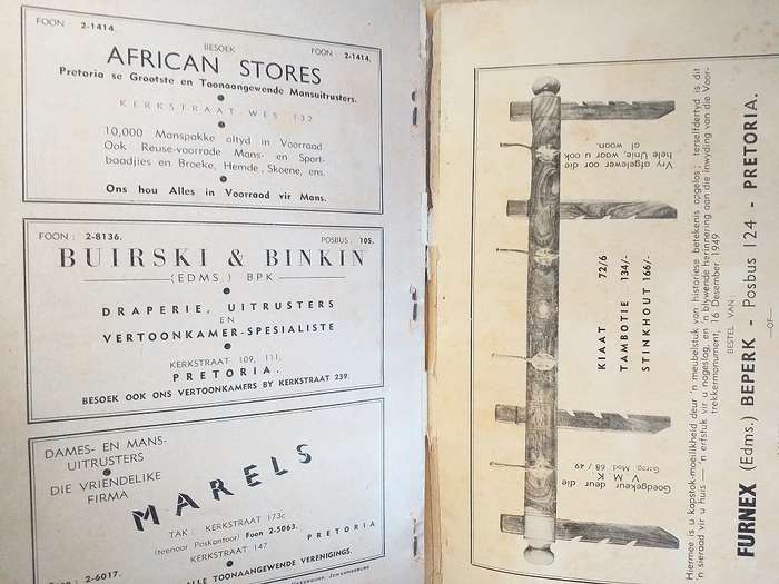Voortrekkermonument Soewenier 1949 boek
