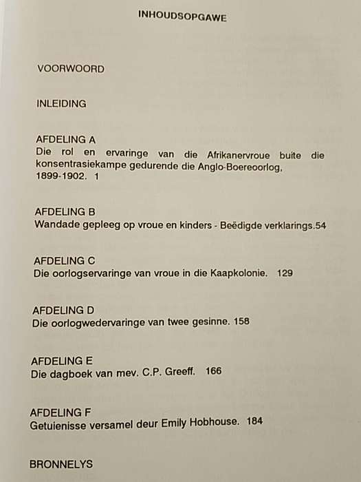 Konsentrasiekamp Gedenkreeks nr 4 Vroueleed (Prof AWG Raath)