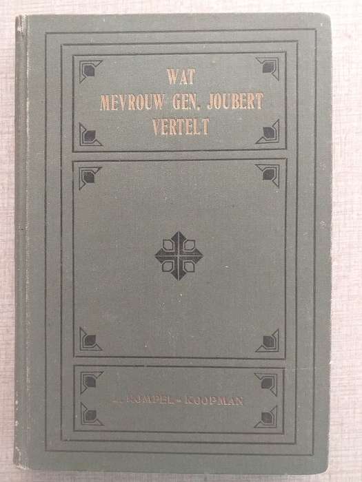 Wat Mevouw Generaal Joubert Vertelt (L Rompel Koopman)