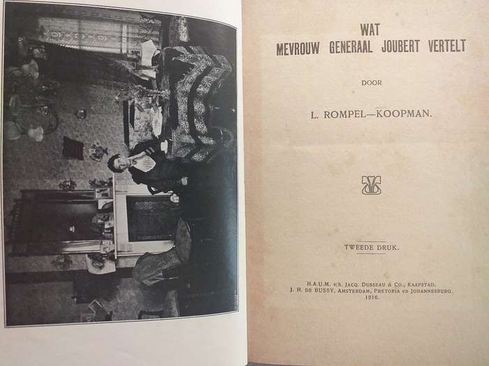 Wat Mevouw Generaal Joubert Vertelt (L Rompel Koopman)