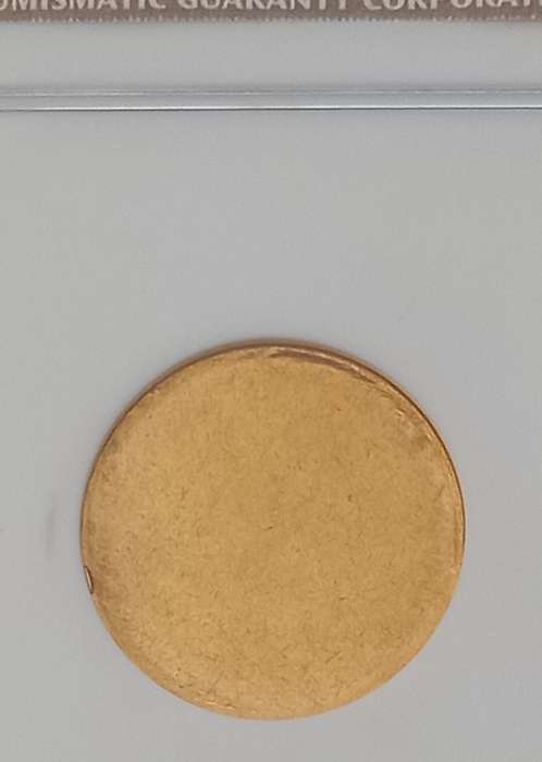 1900 ZAR NGC gold kaalpond with rim