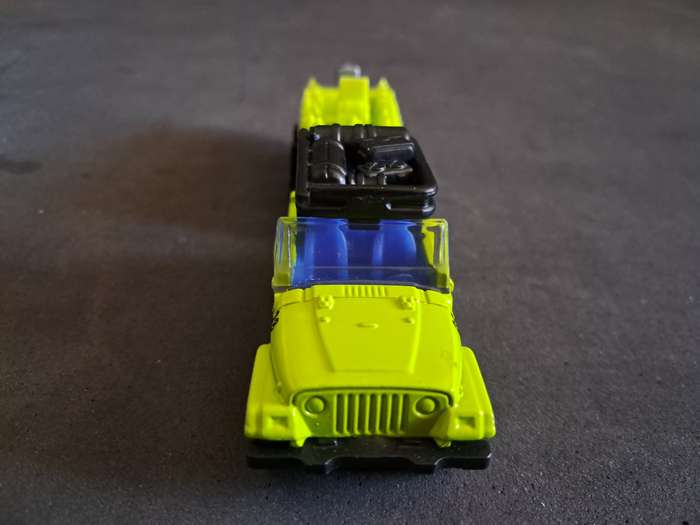 Matchbox jeep wrangler with trailer